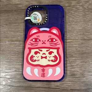 Casetify Lucky Cat Phone Case - Pink and Purple